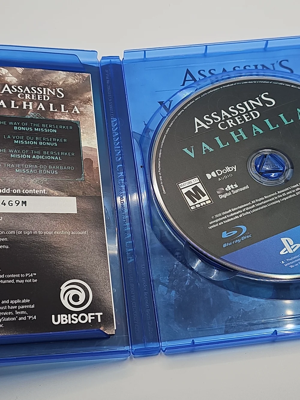 Assassin's Creed Valhalla PS4 Game | PlayStation 4 | Complete | Tested